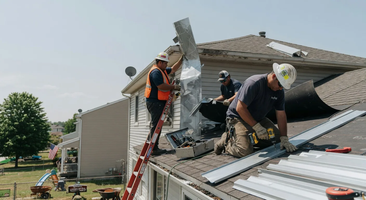 Metal Roof Repair in Crocketts Bluff, AR